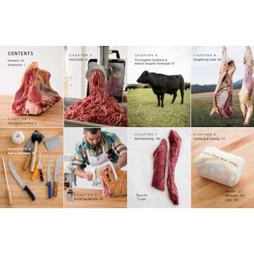 Butchering Beef: The Comprehensive Photographic Guide to Humane Slaughtering and Butchering