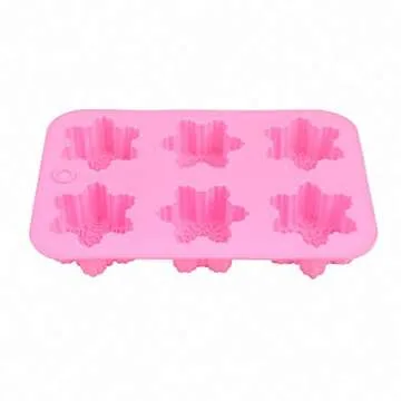 Moldfun Snowflakes Silicone Mold for Festive Baking