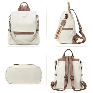 CLUCI Vegan Leather Backpack Purse for Women