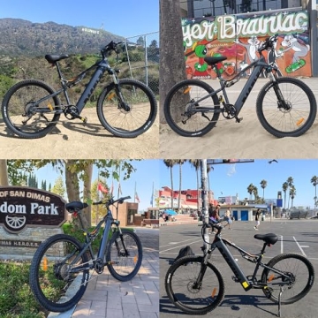 PASELEC Electric Bike: 750W Peak Motor 28MPH & 60 Miles