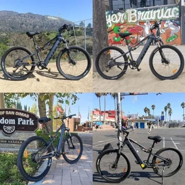 PASELEC Electric Bike: 750W Peak Motor 28MPH & 60 Miles
