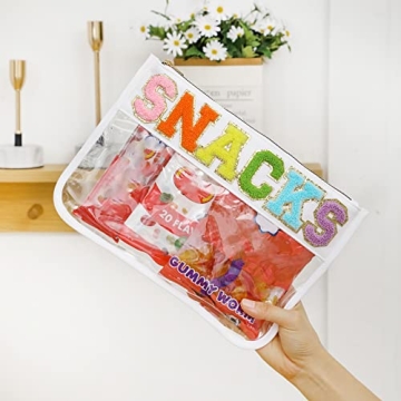 DYSHAYEN Clear Zipper Pouch Waterproof Travel Makeup Bag