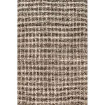 Stylish Checked Wool Area Rug for Your Home