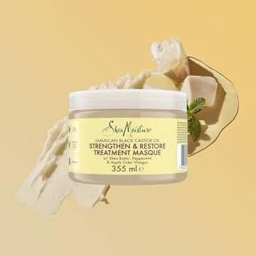 Jamaican Black Castor Oil by Shea Moisture Strengthen, Grow, and Restore Treatment Masque 326ml