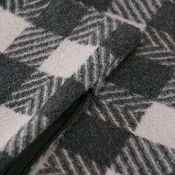 Deconovo Stylish Tartan Pillow Covers for Home Decor