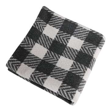 Deconovo Stylish Tartan Pillow Covers for Home Decor