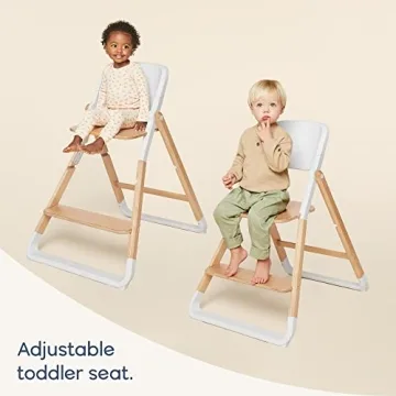 Ergobaby Evolve Baby Essentials High Chair in Natural Wood