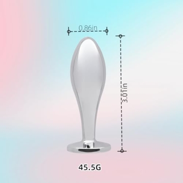 Small Anal Plug for Beginners - Premium Metal Adult Toy