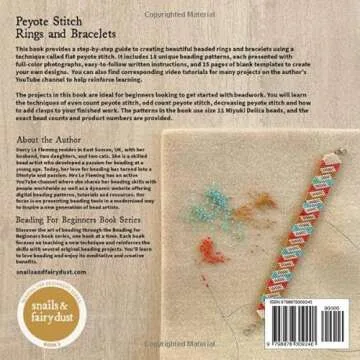 Learn To Make Peyote Stitch Bracelets and Rings: Step-By-Step Tutorials and 18 Original Patterns (Be...