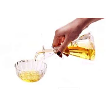 ELETON Olive Oil Dispenser - Stylish Drip-Free Glass Bottle