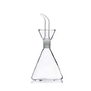 ELETON Olive Oil Dispenser - Stylish Drip-Free Glass Bottle