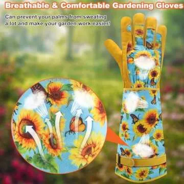 Thorn Proof Gardening Gloves for Women, Stylish and Durable