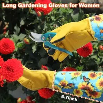 Thorn Proof Gardening Gloves for Women, Stylish and Durable