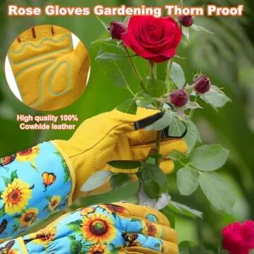 Thorn Proof Gardening Gloves for Women, Stylish and Durable