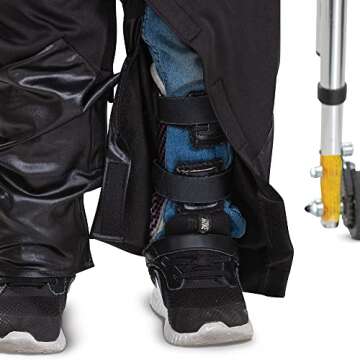 Batman Costume for Kids, Official Adaptive Batman Dress Up Outfit with Accessibility Features