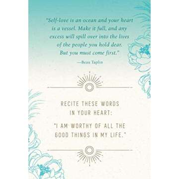 Inspirational Self-Care Card Deck & Guidebook