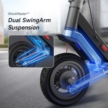 NAVEE S40 Scooter with ShockMaster Suspension and 25 Miles Range