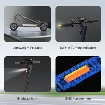 NAVEE S40 Scooter with ShockMaster Suspension and 25 Miles Range