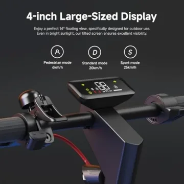 NAVEE S40 Scooter with ShockMaster Suspension and 25 Miles Range