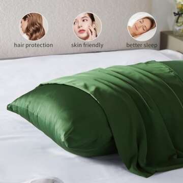 Silk Pillow Cases for Hair and Skin Premium Mulberry Silk