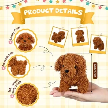 HyDren 30 Pcs Mini Puppy Dogs Stuffed Animals for Kids