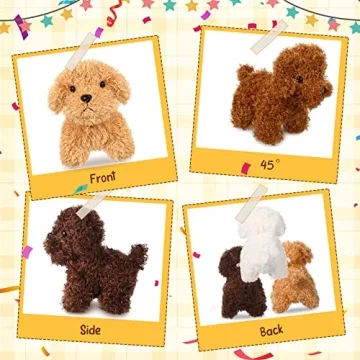 HyDren 30 Pcs Mini Puppy Dogs Stuffed Animals for Kids