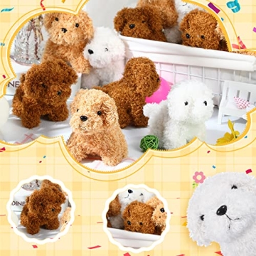 HyDren 30 Pcs Mini Puppy Dogs Stuffed Animals for Kids