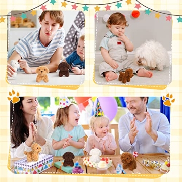 HyDren 30 Pcs Mini Puppy Dogs Stuffed Animals for Kids