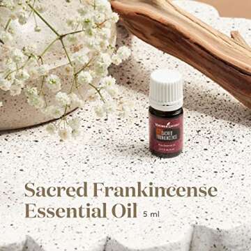 Young Living Sacred Frankincense Essential Oil 5ml - Meditative and Spiritual Awareness - Pure and E...