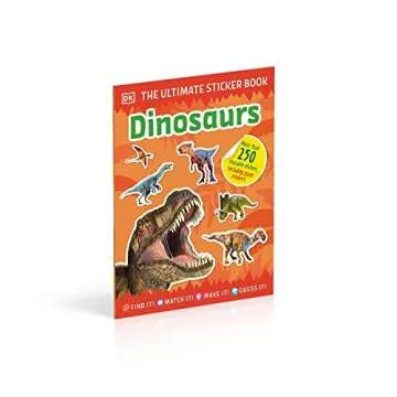 Ultimate Dinosaur Sticker Book for Creative Kids