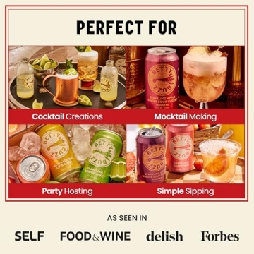 Betty Buzz Citrus Variety Pack - Sparkling Soda Delights