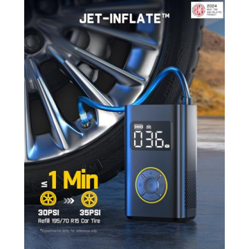 Fast 150PSI Tire Inflator - Fanttik X9 Pro Portable Pump