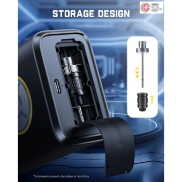 Fast 150PSI Tire Inflator - Fanttik X9 Pro Portable Pump