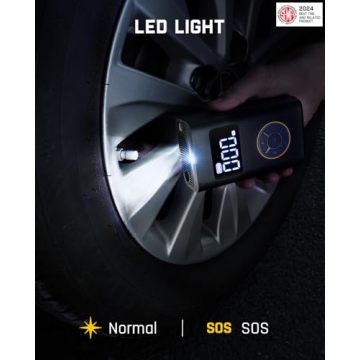 Fast 150PSI Tire Inflator - Fanttik X9 Pro Portable Pump