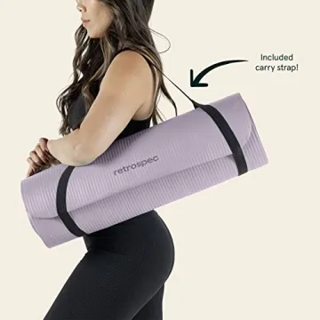 Thick Non-Slip Solana Yoga Mat for Home Workouts