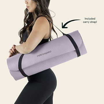 Thick Non-Slip Solana Yoga Mat for Home Workouts