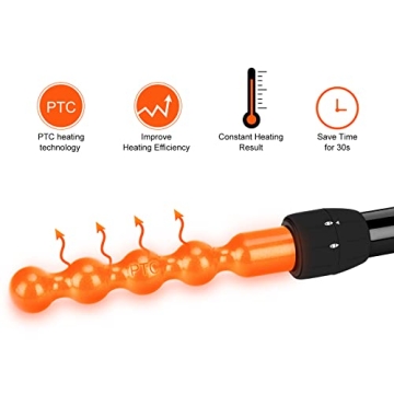PARWIN PRO 5-in-1 Ceramic Curling Iron Set for Perfect Hair