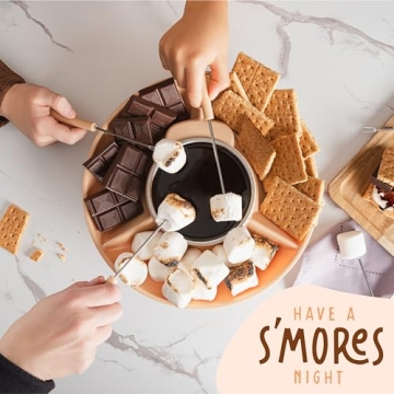 Kusini 10oz Electric Fondue Pot with Temperature Control