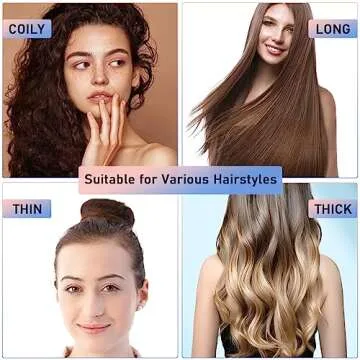 LuSeren 6 Pack Assorted Satin Scrunchies - Soft, Stylish Hair Accessories in Varying Sizes for Women and Girls, Black, Pink, Ivory