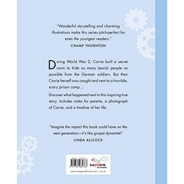 Corrie ten Boom: The Courageous Woman and The Secret Room (Inspiring illustrated children's biograph...