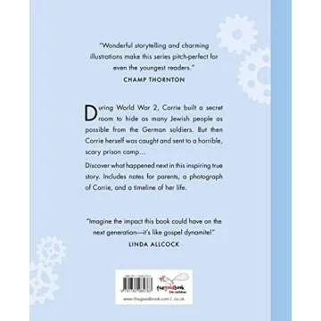 Corrie ten Boom: The Courageous Woman and The Secret Room (Inspiring illustrated children's biograph...