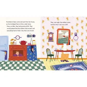 Corrie ten Boom: The Courageous Woman and The Secret Room (Inspiring illustrated children's biography of Christian female who saved hundreds of Jewish people in World War 2. Beautiful hardback gift for kids 4-7)