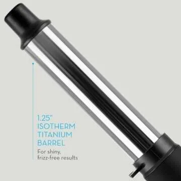 Neuro by Paul Mitchell Guide 1.25" Titanium Curling Iron, For Creating Effortless Beach Waves