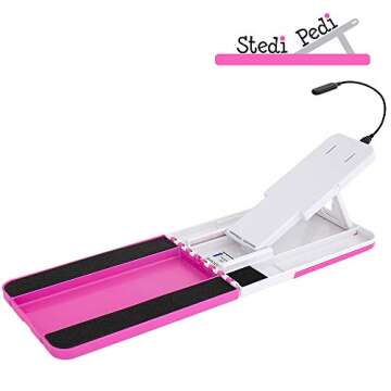 Stedi Pedi Home Pedicure Kit with LED Light for All