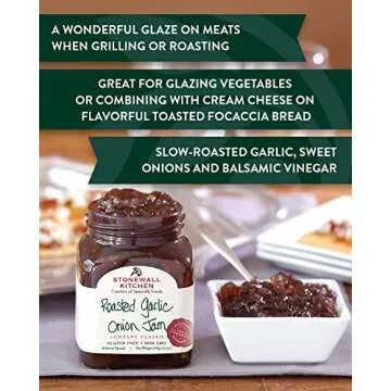 Stonewall Kitchen Garlic Onion Jam - Gourmet Flavor Experience