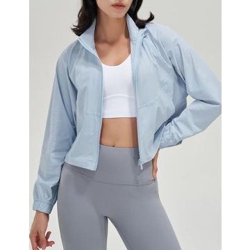 Stylish UANEO Cropped Jacket for Women - Lightweight & Functional