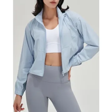 Stylish UANEO Cropped Jacket for Women - Lightweight & Functional