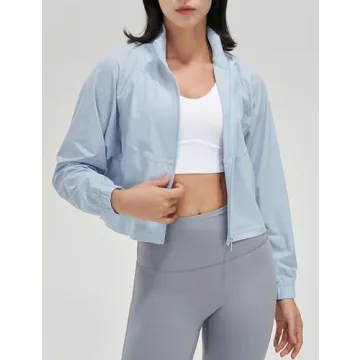 Stylish UANEO Cropped Jacket for Women - Lightweight & Functional
