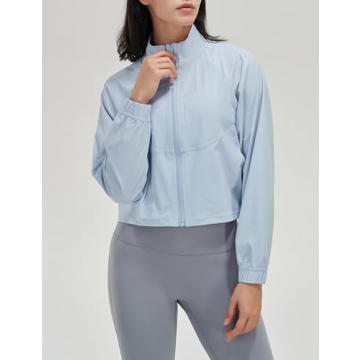 Stylish UANEO Cropped Jacket for Women - Lightweight & Functional