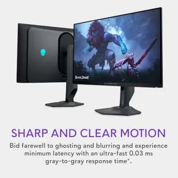 Alienware AW2725DF OLED Gaming Monitor - 26.7-inch Quantom-Dot WQHD (2560x1440) 360Hz 0.03Ms Display...